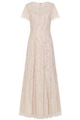 Thirza Sheer Bliss Embellished Maxi Dress